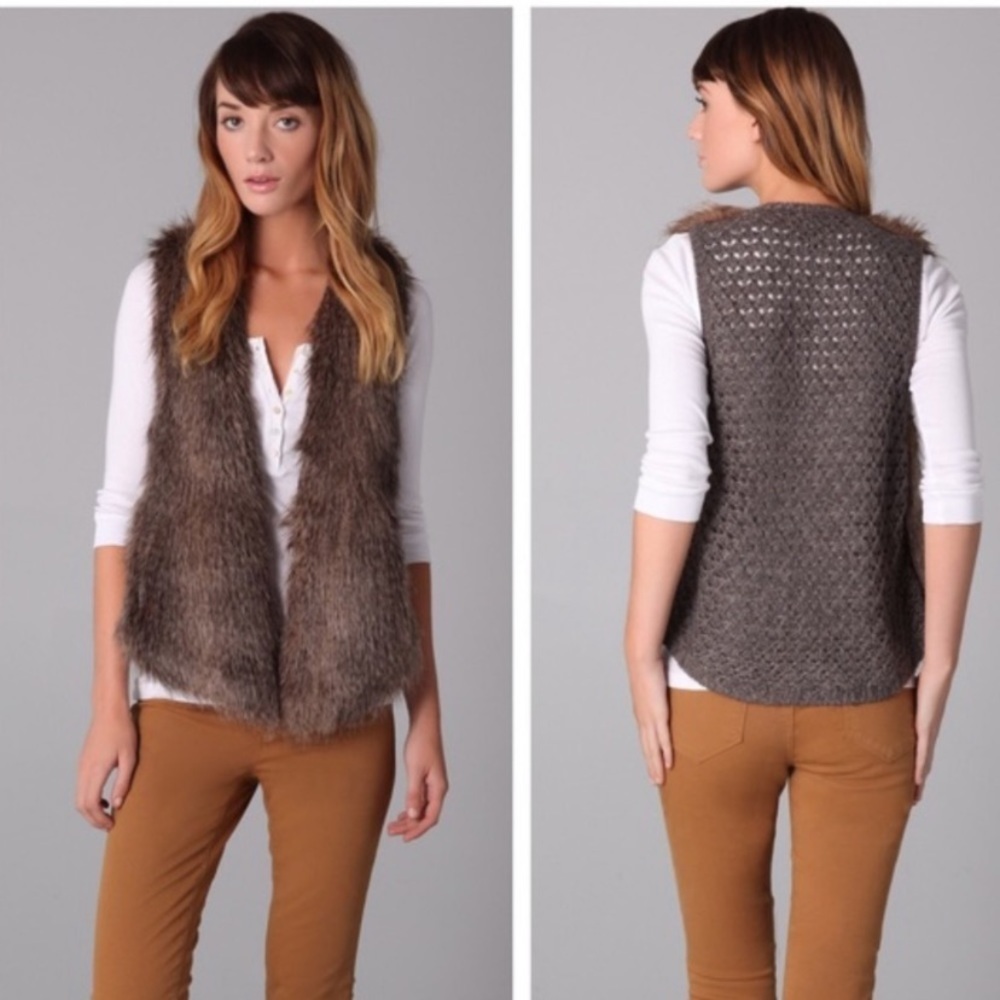 Ella Moss Arabella Faux Fur Vest